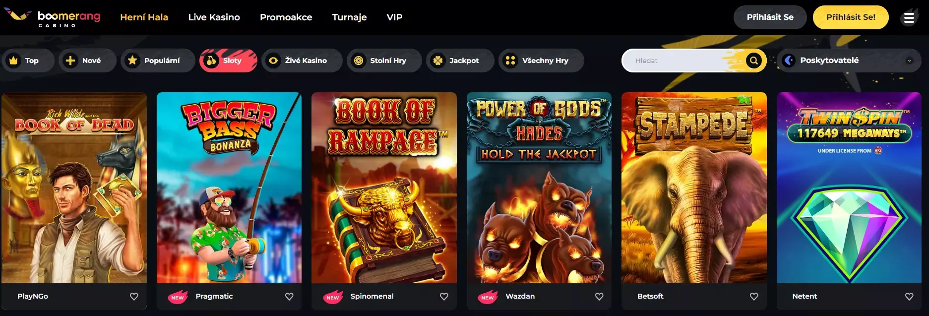 stáhnout boomerang bet TOC 5