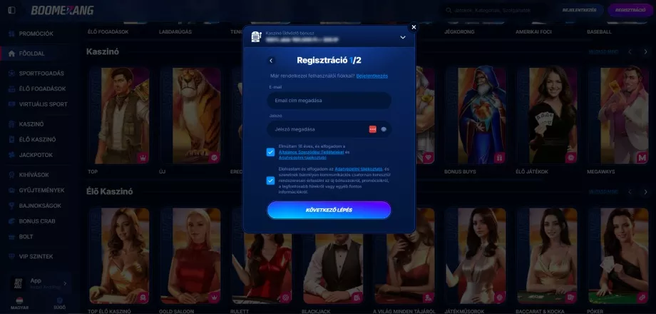 VEDD ÁT BÓNUSZT - boomerang bet bónuszok - Boomerang Bet | 3